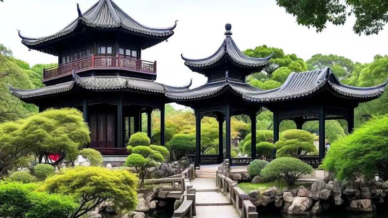 必一运动工程案例配图：庭院绿化施工